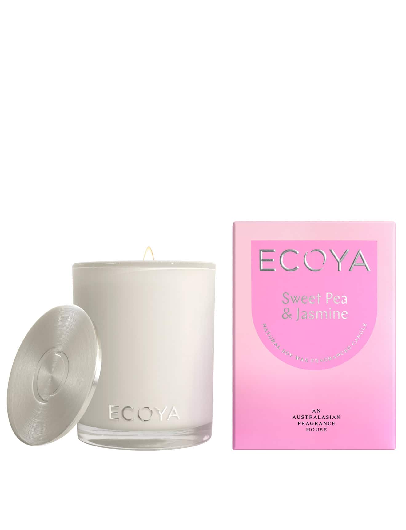 ECOYA Sweet Pea & Jasmine Madison Candle MADI203