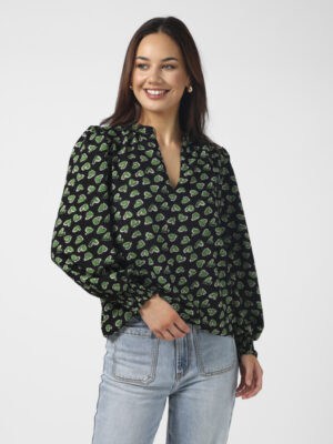 Cecily Top - Green With Envy