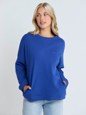 Newport Pocket Crew - Cobalt Blue