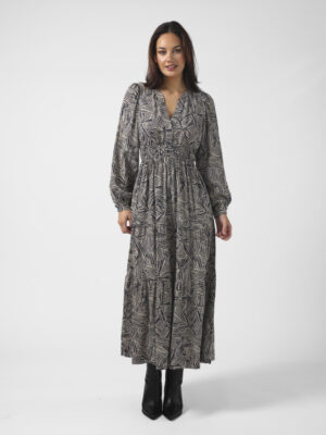 Vivienne Dress Bow Tied - Indigo