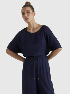 Top | Fusion Top - Navy