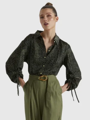 Shirt | Explorer Shirt - Khaki Leopard