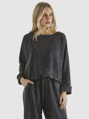 Carrson Crew - Washed Black