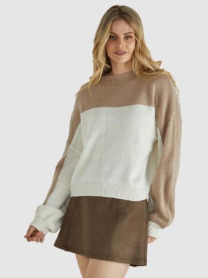 Valery Knit - Oatmeal/Bone