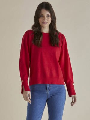 Colette Sweater - Red