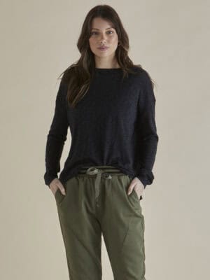 Natasha Knit Top - Black