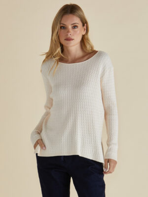 Cable Mini Jumper - Oat