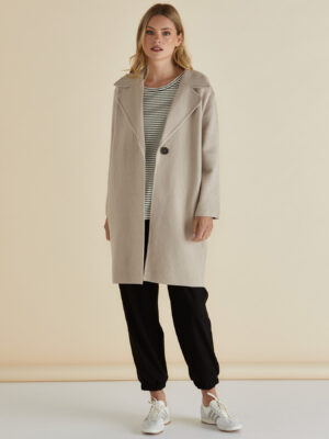 Cosette Coatigan - Oat  Neutral