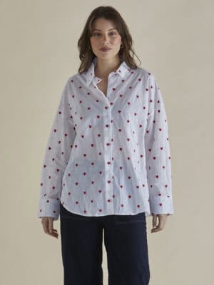 Sage Shirt - Red Heart
