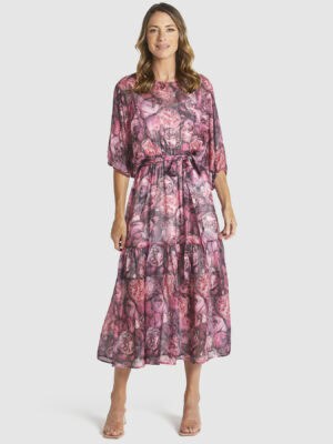 Phenomenon Dress - Peony