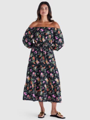 Beckett Dress - Night Garden