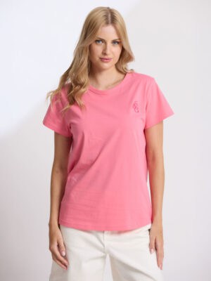 Classic Tee - Raspberry Embroidered S+G