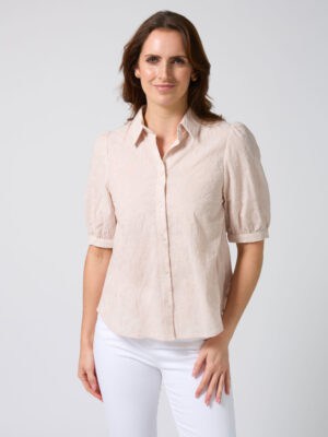 Evie Blouse - Blush Pink
