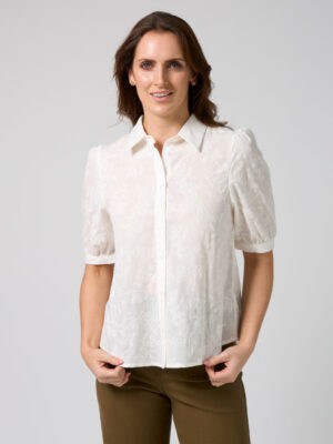 Evie Blouse - White