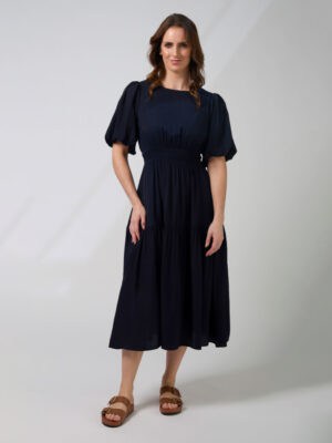 Sabrina Dress - Navy