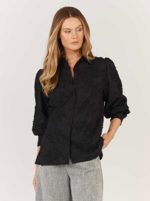 Gardenia Shirt - Black