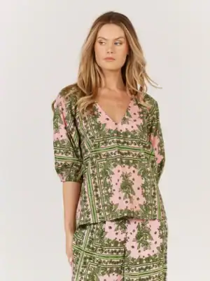 Dominica Top - Paisley