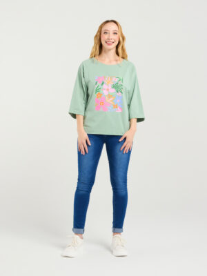 Kate T-shirt - Sage