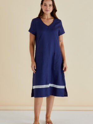 Elwood Dress - Navy