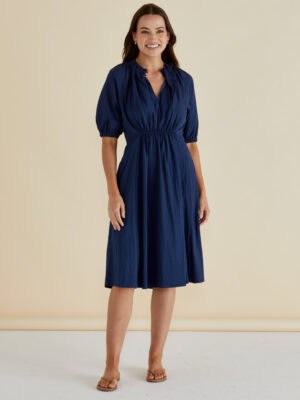 Emery Dress - Navy
