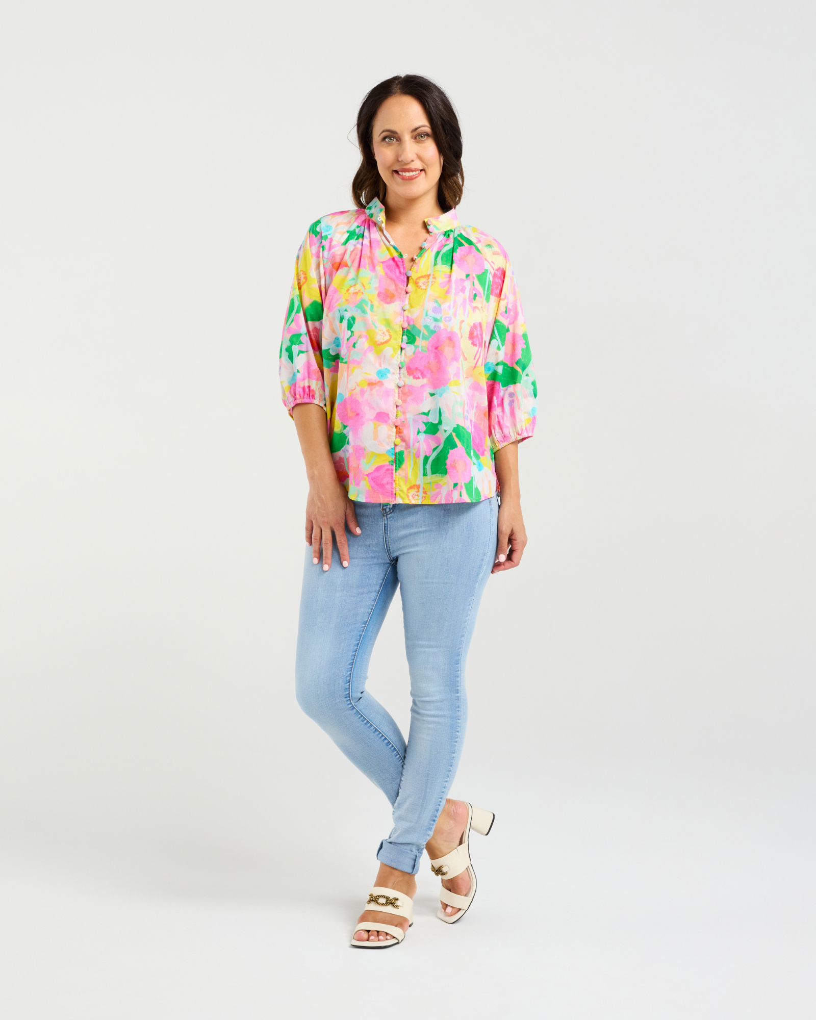 Z3034-1 Maeve Blouse Aquarelle