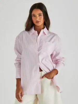 Ambrose Shirt - Pink Stripe