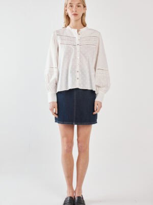 Eleri Lace Blouse - White