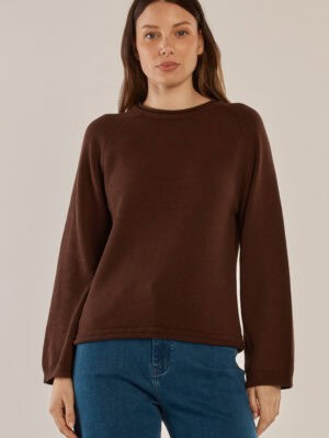 Carrie Knit Jumper - Espresso