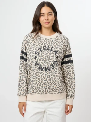 Essential Sweatshirt - Natural Rotation Leopard