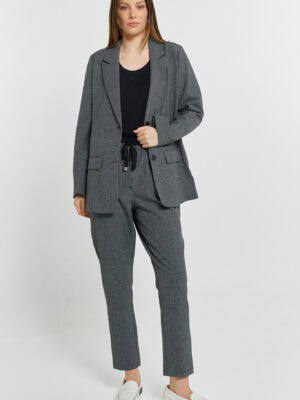 Kenzie Blazer - Grey Check