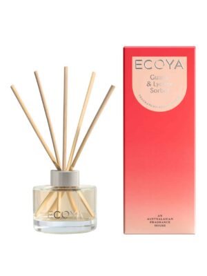 Ecoya | Reed Diffuser | Guava & Lychee - Mini