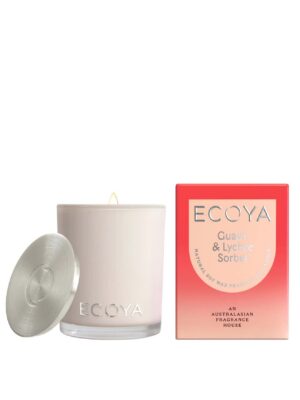 Ecoya | Soy Candle | Guava & Lychee Mini Jar