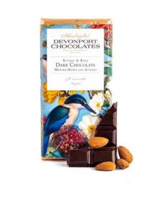 Devonport Chocolates | Vintage Chocolate Bar - Kotare, Manuka Honey and Almond