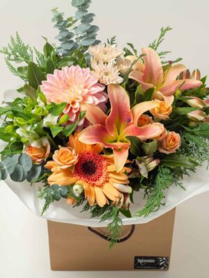Flower Box Vintage Orange