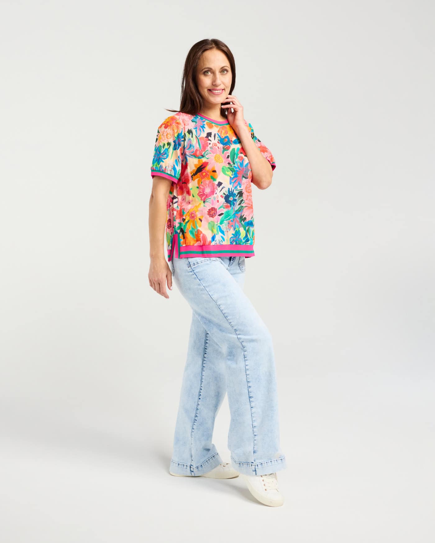 Zoe Top - Tropic Garden - Image 1