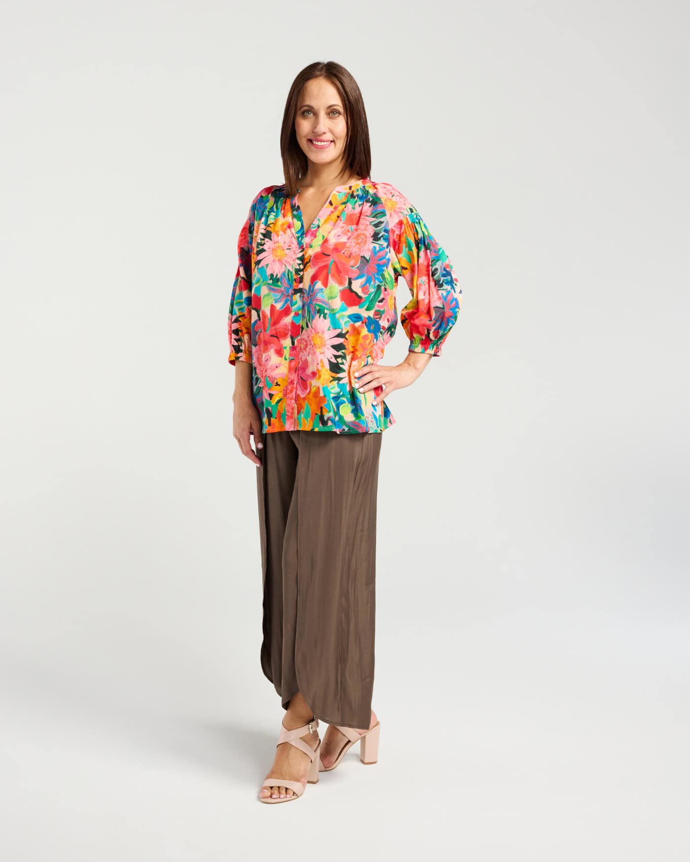 Evie Shirt - Tropic Garden - Image 1