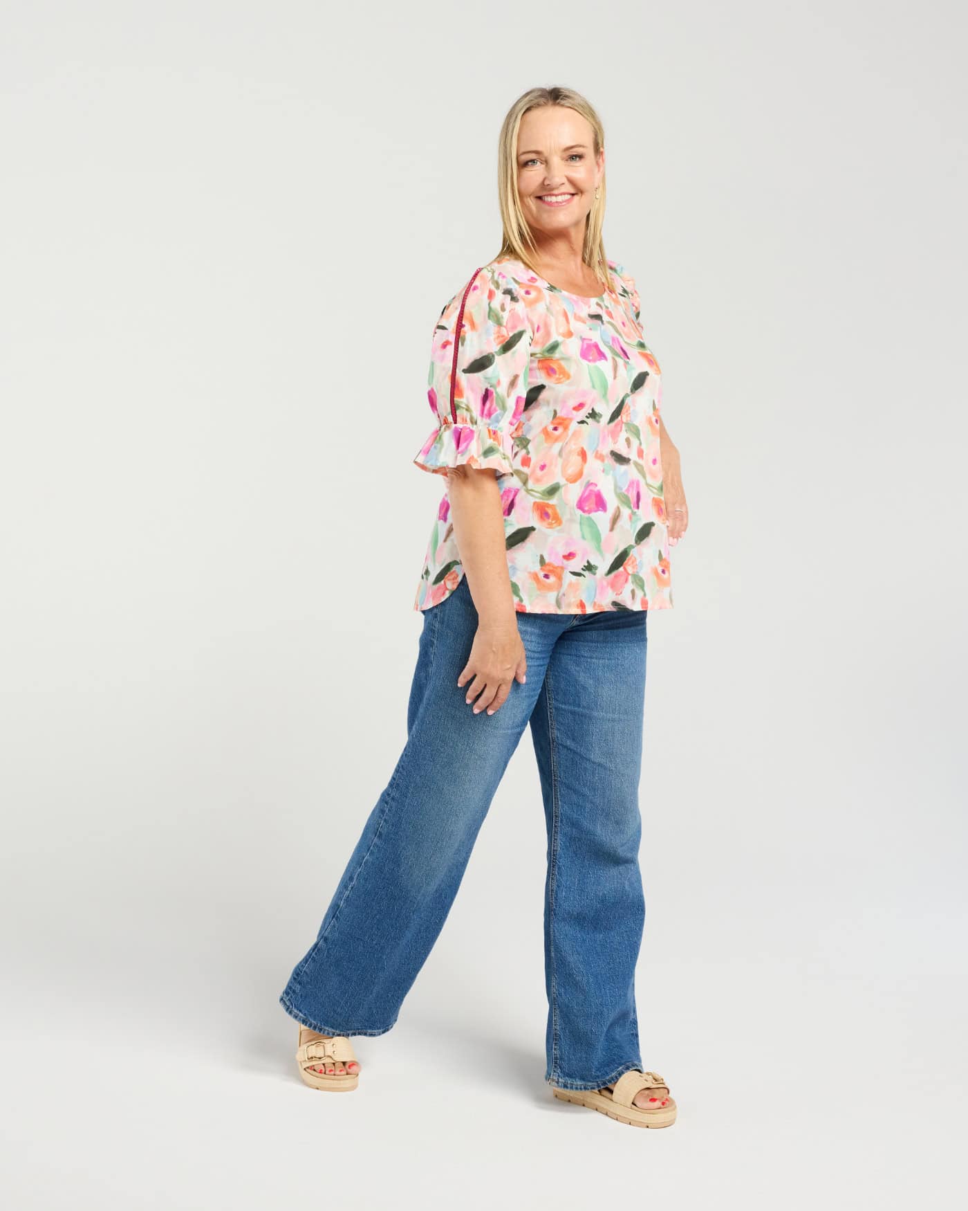 Sadie Top - Soft Bloom - Image 1