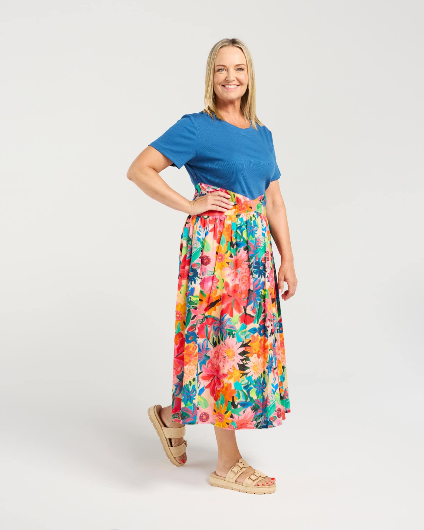 Delilah Dress - Tropic Garden - Image 1