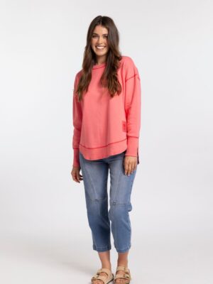 Ena sweat - Raspberry pink