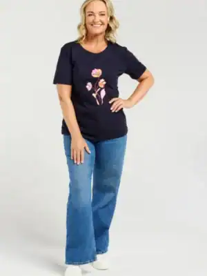 Lara T-Shirt - Blue