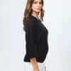 Bebe Top - Black - Thumbnail Image 2