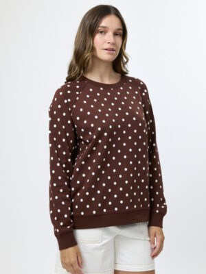 Classic Sweat - Chocolate Spot
