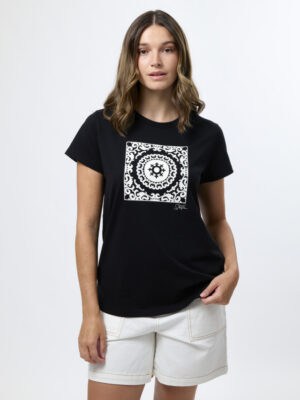 Classic Tee Black - Onyx Patch
