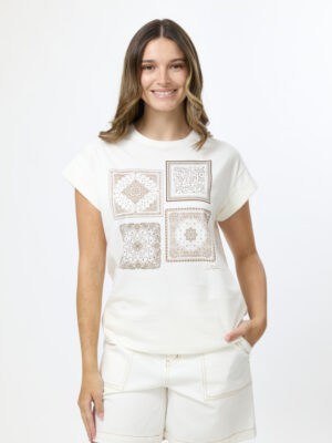 Cuff Tee Clay - Tuscan Tile
